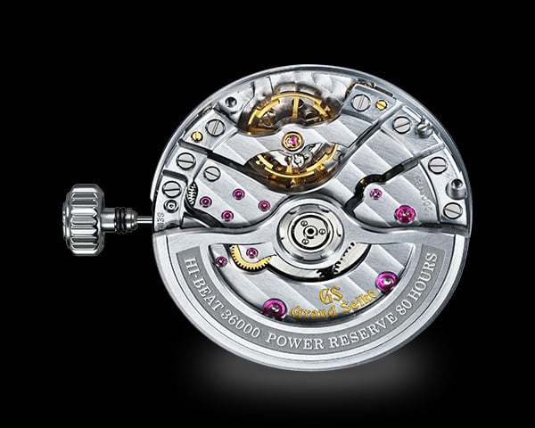 Os novos relógios Grand Seiko são equipados com o calibre 9SA5.