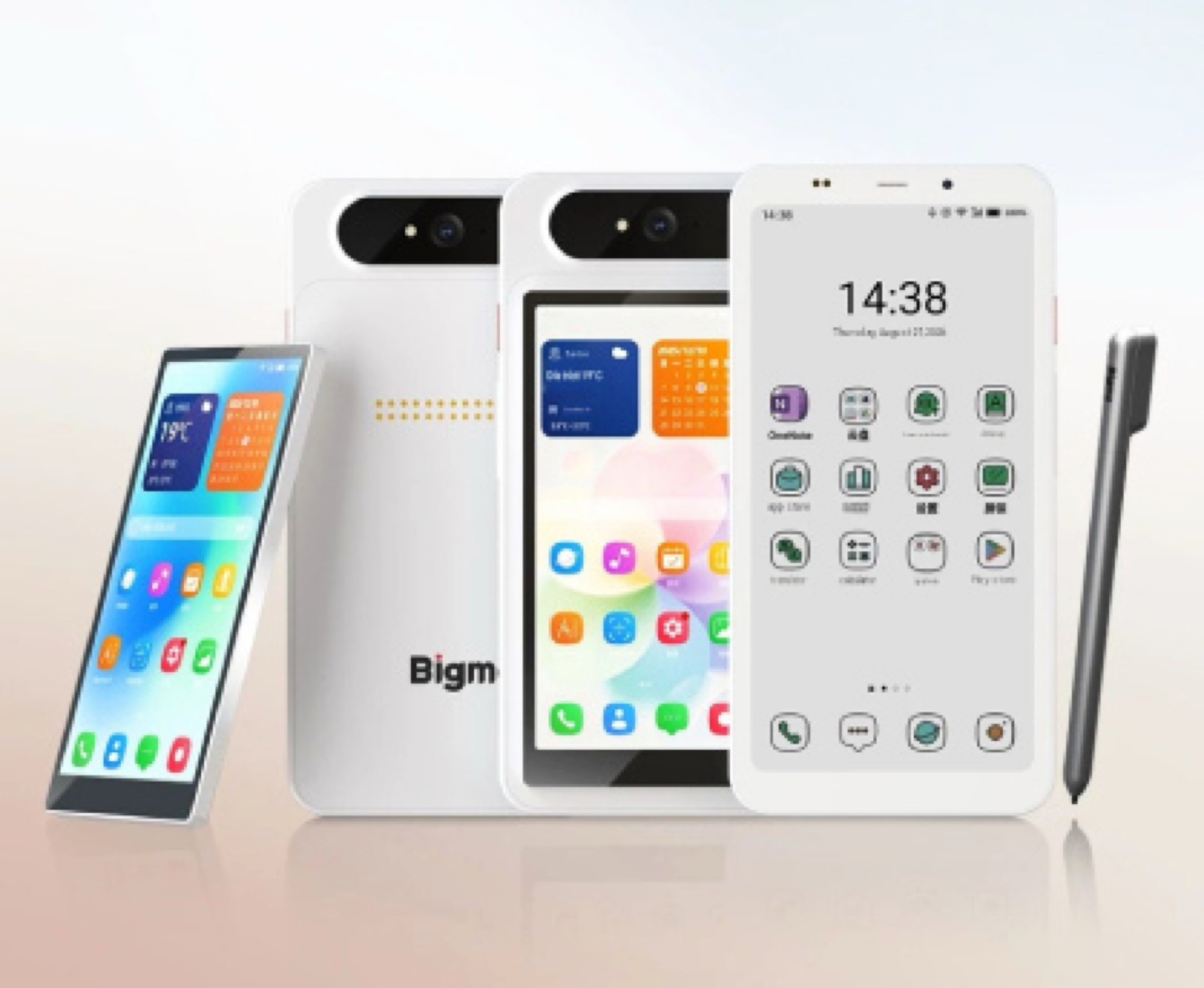 Smartphone E Ink com LCD magnético: a Bigme apresenta o HiBreak