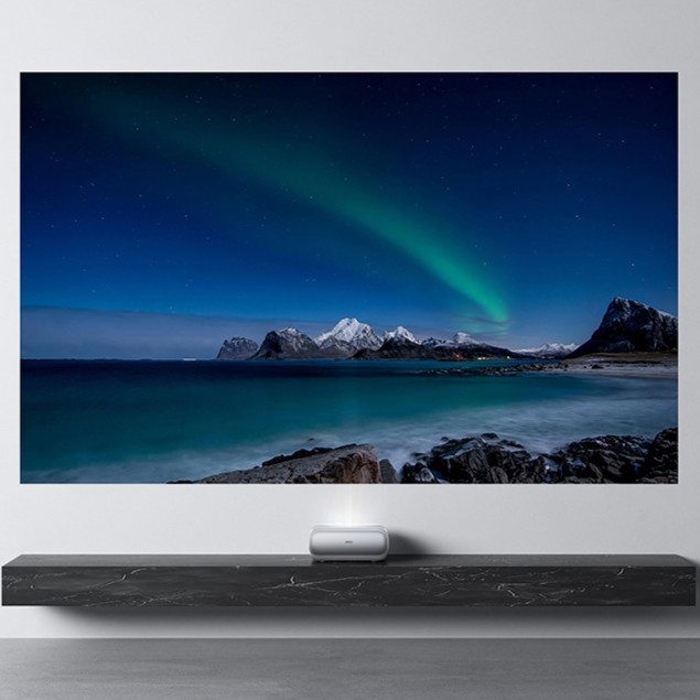 O projetor de alcance ultracurto Jmgo O3. (Fonte da imagem: Jmgo)