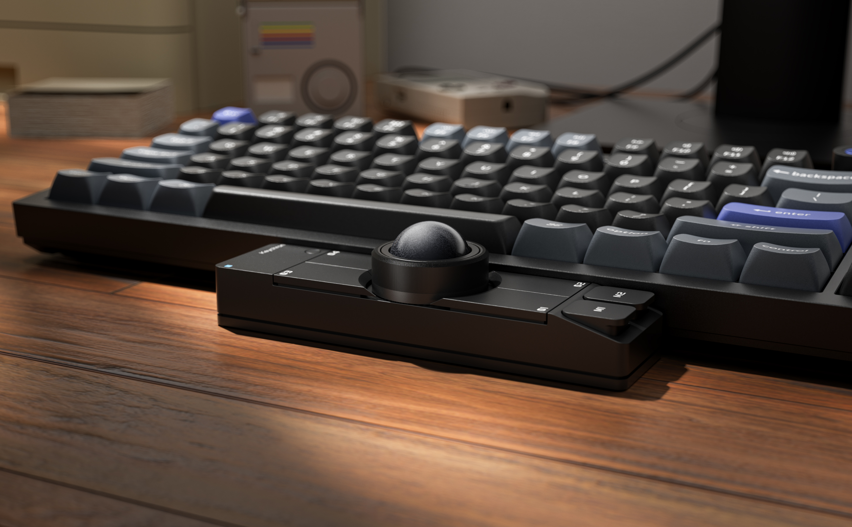 Estima-se que o trackball sem fio Keychron Nape Pro custará cerca