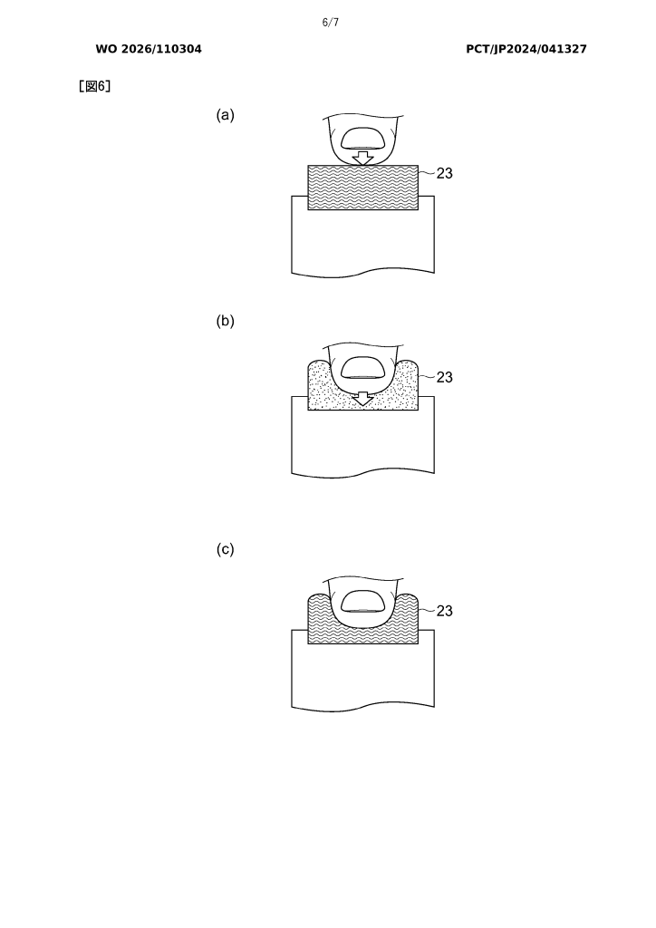 Um desenho que mostra um botão endurecendo ao redor do dedo de um jogador.
