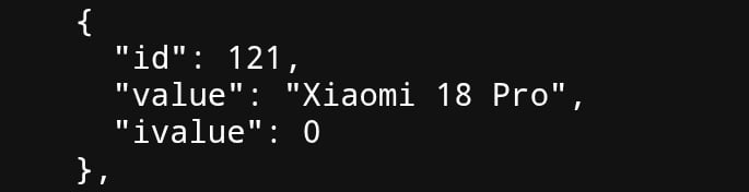 O Xiaomi 18 Pro apareceu como uma sequência de caracteres no relatório de hardware do Geekbench 7