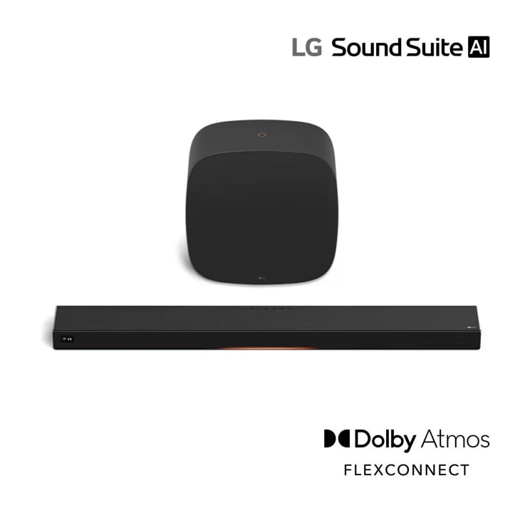 O H7 com o subwoofer sem fios W7