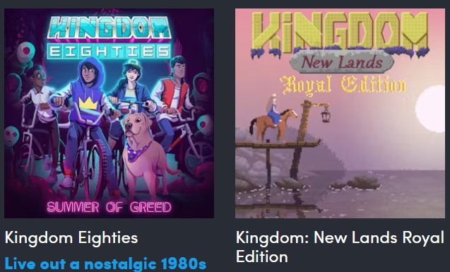 O primeiro nível contém estes dois jogos (Fonte da imagem: Humble Bundle)