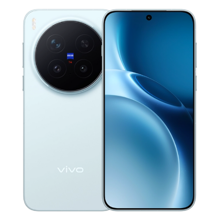 O Vivo X300 Pro azul claro não está disponível na Europa como um modelo global, mas está em Hong Kong.