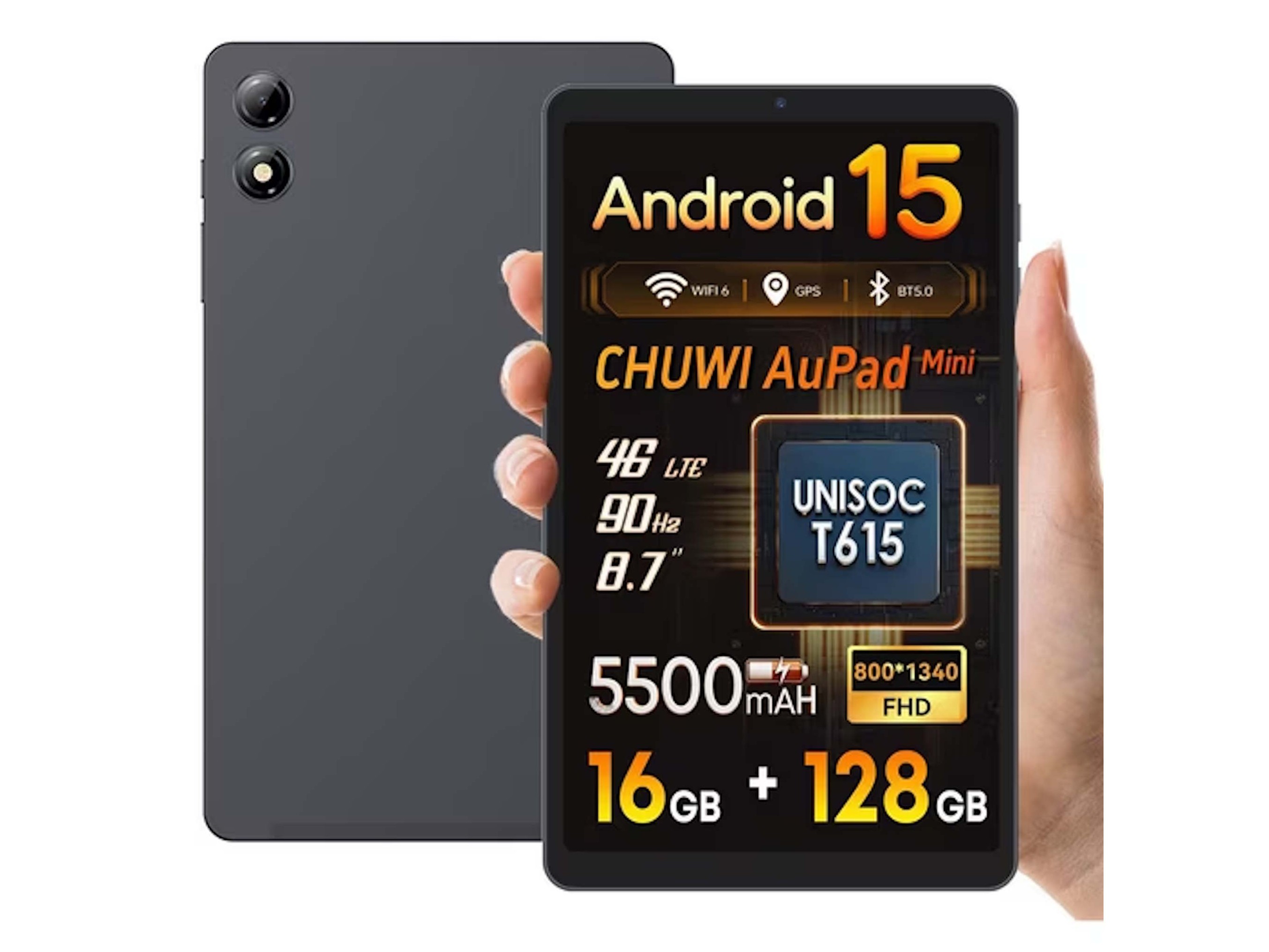 Chuwi AuPad Mini: tablet de 8 polegadas com 4G LTE e GPS custa