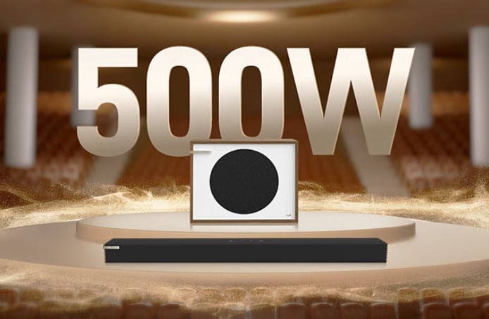 O Pano S1 tem um subwoofer dedicado (Fonte da imagem: Dreame)