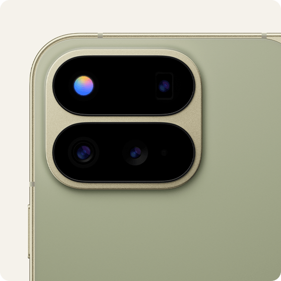 Pixel 11 Pro Fold com iluminação Pixel Glow.