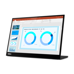 O monitor externo ThinkVision M14d da Lenovo é feito sob medida para ser usado ao lado de seus laptops (imagem via Lenovo)