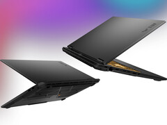 Dois modelos da linha TUF 2026 estarão disponíveis com telas OLED. Na foto: uma imagem promocional editada do A18.