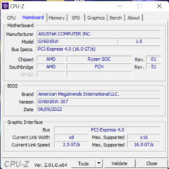 Placa principal CPU-Z