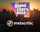 Banner de avaliações de GTA 6 e Metacritic exibido