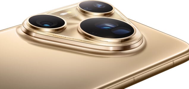O sistema de câmera tripla do Huawei Pura 80 Ultra com um módulo telefoto de lente dupla (Fonte da imagem: Huawei)