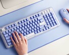 O novo teclado mecânico da Logitech também está disponível em azul (Fonte da imagem: Logitech)