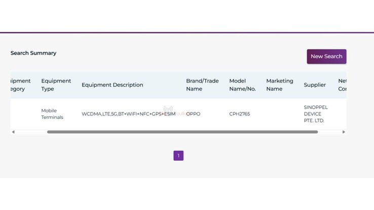 O Find N6 listado na IMDA. (Fonte da imagem: TheTechOutlook)