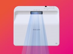 A PFU America revelou o projetor Ricoh UHL3660 UST. (Fonte da imagem: PFU America)