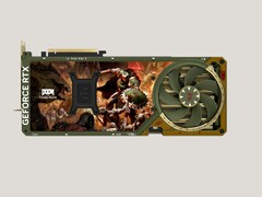 O ROG Astral GeForce RTX 5080 Doom Edition está disponível para pré-encomenda na loja da Bethesda. (Fonte da imagem: Asus/Bethesda)