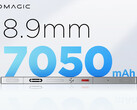 O RedMagic 10 Pro tem uma bateria maior sem ser mais espesso do que o 9S Pro (Fonte da imagem: RedMagic - editado)