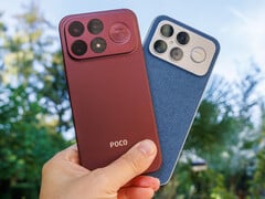 da esquerda: Poco F9 Ultra e F8 Ultra