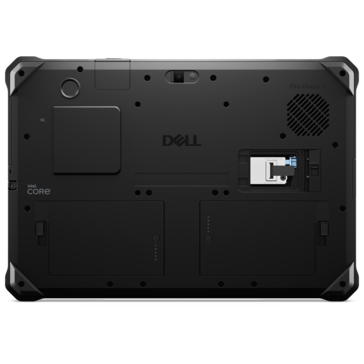 O Dell Pro Rugged 12 (atrás). (Fonte da imagem: Dell)