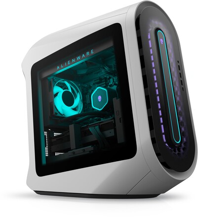 O Aurora R13 também tem duas opções de painel lateral. (Fonte da imagem: Alienware)