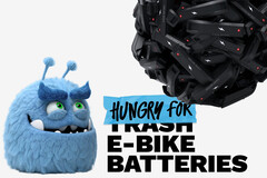 Watts é o mascote da iniciativa Hungry For Batteries, que parece estar com fome. (Fonte da imagem: Hungry For Batteries - editado)