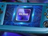 O Anbernic RG503 tem um display AMOLED de 4,95 polegadas e um RK3566 SoC. (Fonte da imagem: Anbernic)