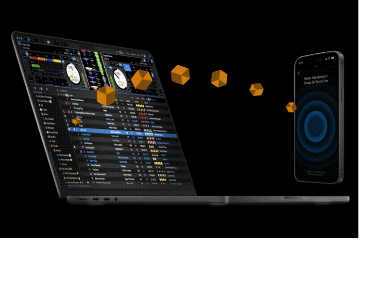 Transferência de músicas do Serato 5.0