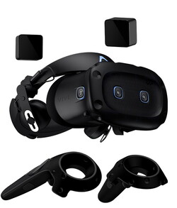 O HTC Vive Cosmos Elite. Unidade de teste fornecida pela HTC.