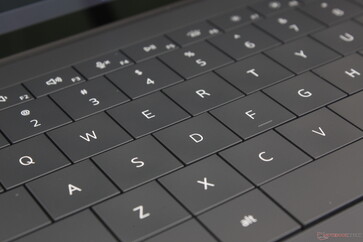 Retorno do teclado retroiluminado de estrutura zero com deslocamento de 0,8 mm