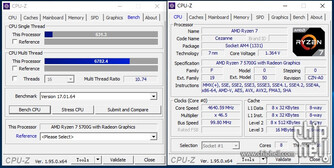 Resultados CPU-Z. (Fonte da imagem: Chiphell)
