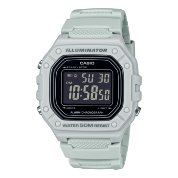 O relógio Casio W-218H-8BV. (Fonte da imagem: Casio)