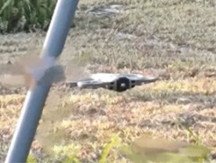 Uma olhada no suposto DJI Avata 360. (Fonte da imagem: via Mauro Tandoi)