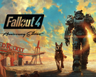 Arte da capa da edição de aniversário do Fallout 4