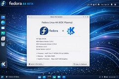 O Fedora 44 beta traz uma experiência unificada do KDE Plasma em todas as edições