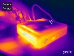 Desenvolvimento de calor durante o teste de estresse