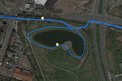 GPS Test: Garmin Edge 500 – Cycling around a lake