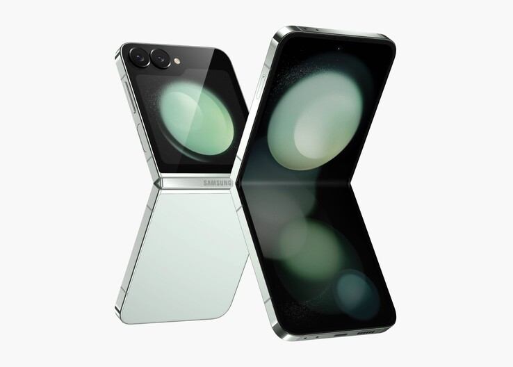 O Galaxy Z Flip5. (Fonte da imagem: Samsung)