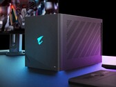 A Gigabyte coloca uma placa de vídeo para desktop GeForce RTX 5090 em um gabinete eGPU com Thunderbolt 5 (Fonte da imagem: Gigabyte)