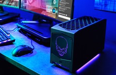 A Intel NUC 12 Extreme contém um processador de mesa e espaço para uma placa gráfica de tamanho normal. (Fonte de imagem: Intel)