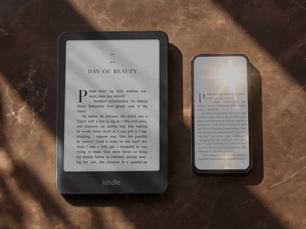 O Kindle Paperwhite 2026 na cor Grafite.