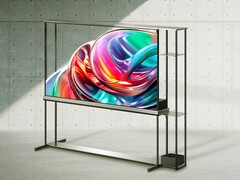 O LG Signature OLED T pode alternar entre os modos transparente e opaco. (Fonte da imagem: LG)