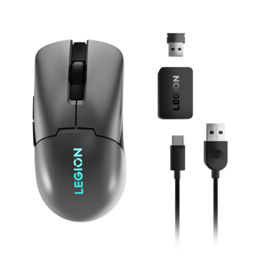 Os M600s têm um dongle USB tipo A e carregamento tipo C. (Fonte: Lenovo)