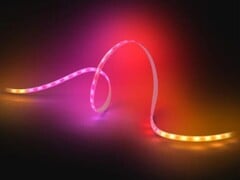 As luzes Philips Hue Gradient Strip (na foto) vazaram no site da marca. (Fonte da imagem: Philips Hue)
