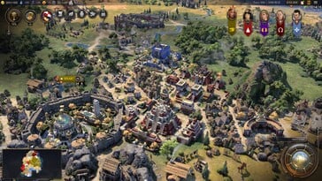 Na imagem: uma captura de tela do jogo Sid Meier's Civilization VII.