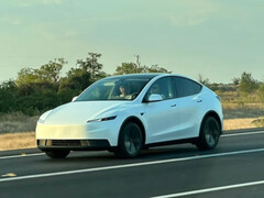 O modelo acessível da Tesla acaba sendo um Modelo Y mais fino. (Fonte da imagem: Reddit)