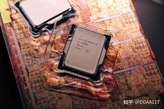 Intel Alder Lake Core i9-12900K amostra de varejo. (Fonte da imagem: Zhihu via @9550pro no Twitter)