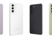 As opções de cores possíveis do S21 FE. (Fonte: Samsung)