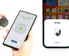 A rede "Find My Device" do Google ainda não consegue acompanhar a rede "Find My" do Apple. (Fonte da imagem: Pebblebee / Apple)