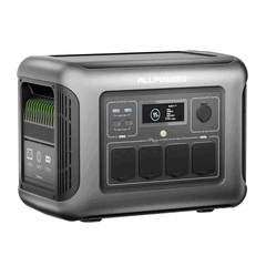 A estação de energia portátil Allpowers R1500 Lite possui uma bateria LiFePO₄ de 1.056 Wh que fornece uma potência de pico de 1.600 W (Fonte da imagem: Allpowers)